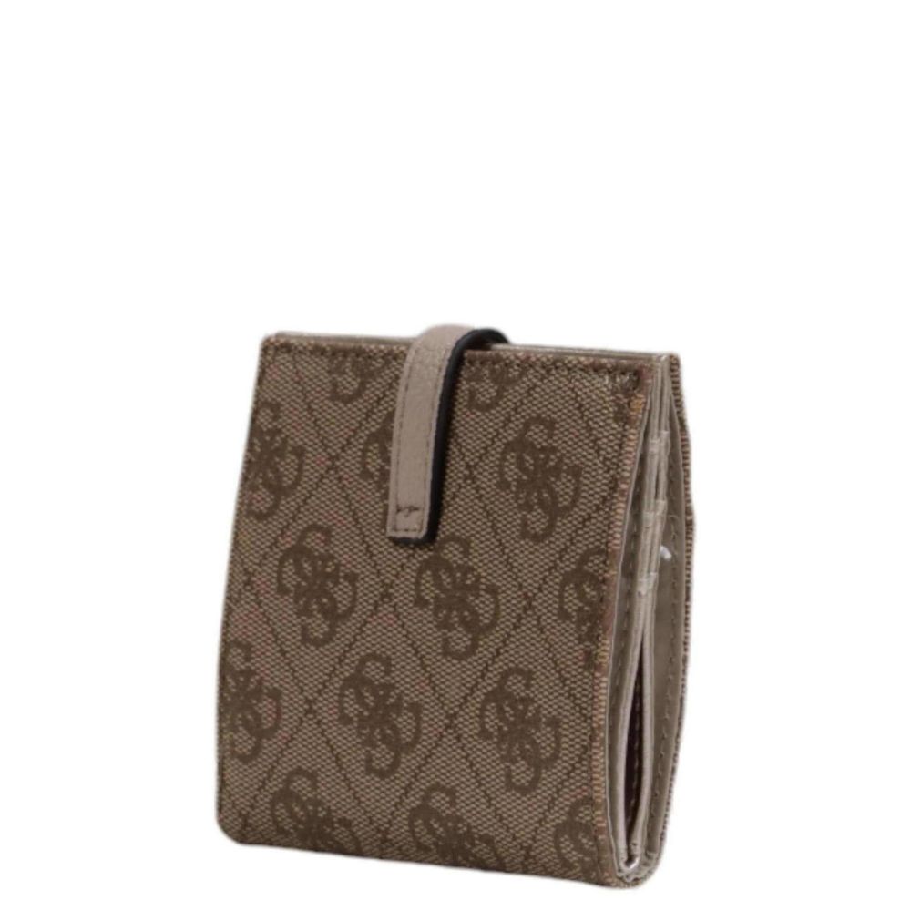 Guess wallet made of brown polyethylene